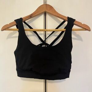 Lululemon Black energy bra